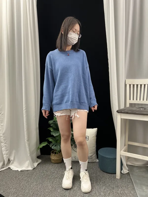 三禾摄影 No.033 休闲短裤 棉袜 小白鞋 - 三禾摄影